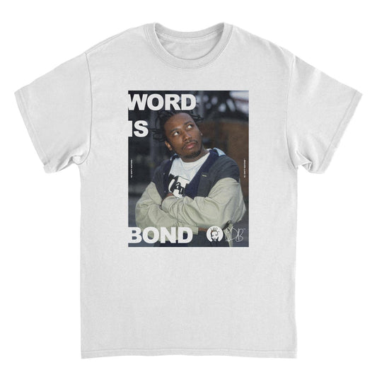 Ol' Dirty Bastard ODB Word is Bond Mens T Shirt White