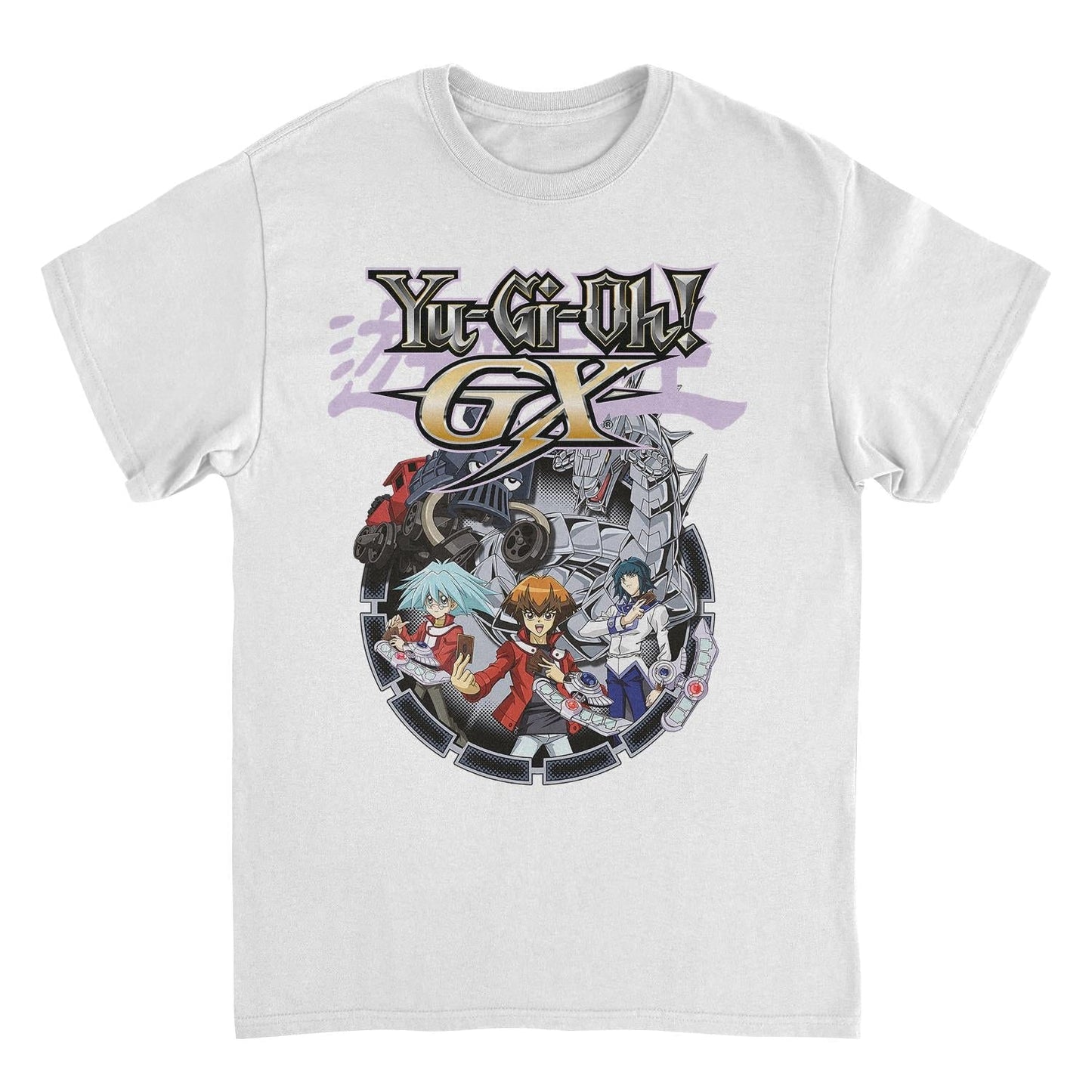 Yu-Gi-Oh GX Mens T Shirt White Officially Licensed