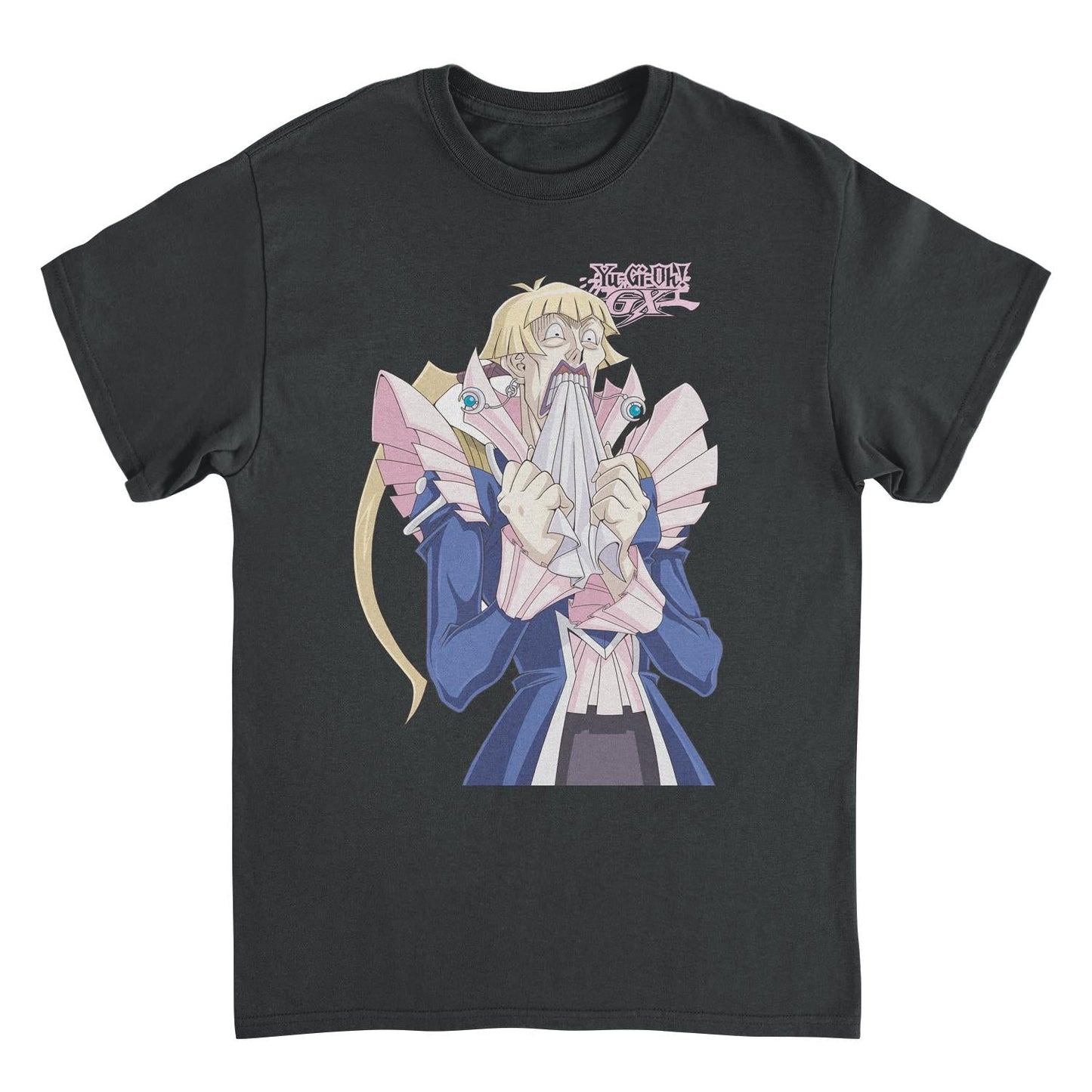 Yu-Gi-Oh GX Vellian Crowler Mens T Shirt Black Officially Licensed