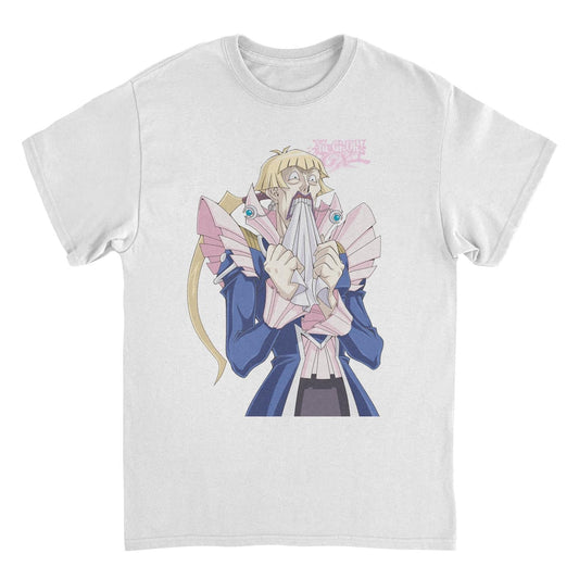 Yu-Gi-Oh GX Vellian Crowler Mens T Shirt White Officially Licensed