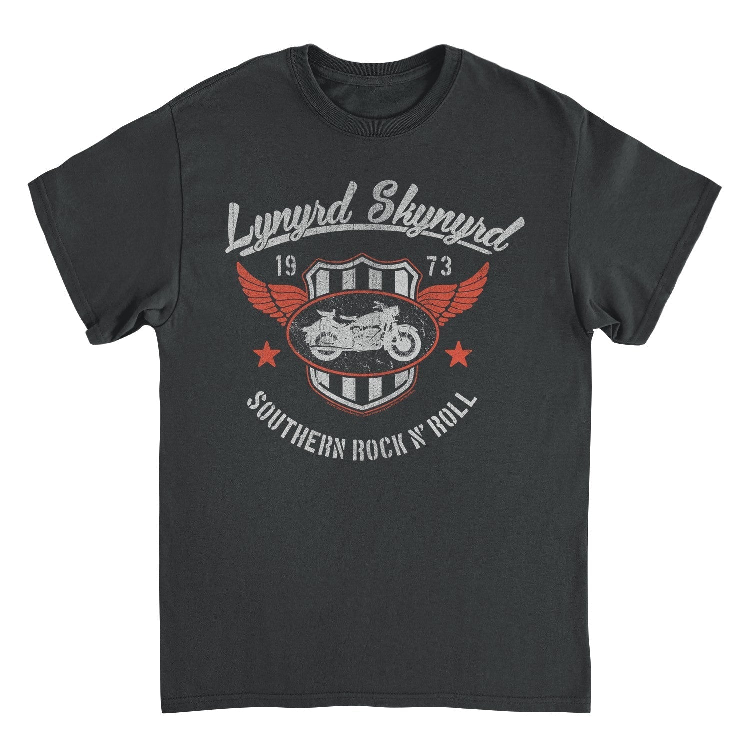 Lynyrd Skynyrd Southern Rock N Roll T Shirt Black Officially Licensed