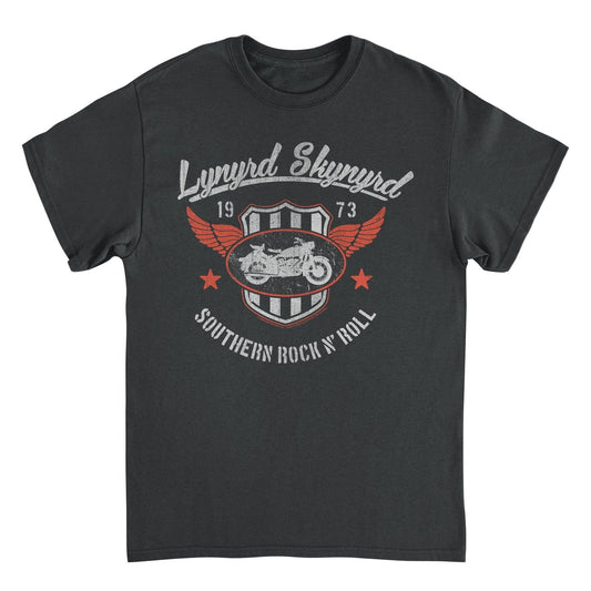 Lynyrd Skynyrd Southern Rock N Roll T Shirt Black Officially Licensed