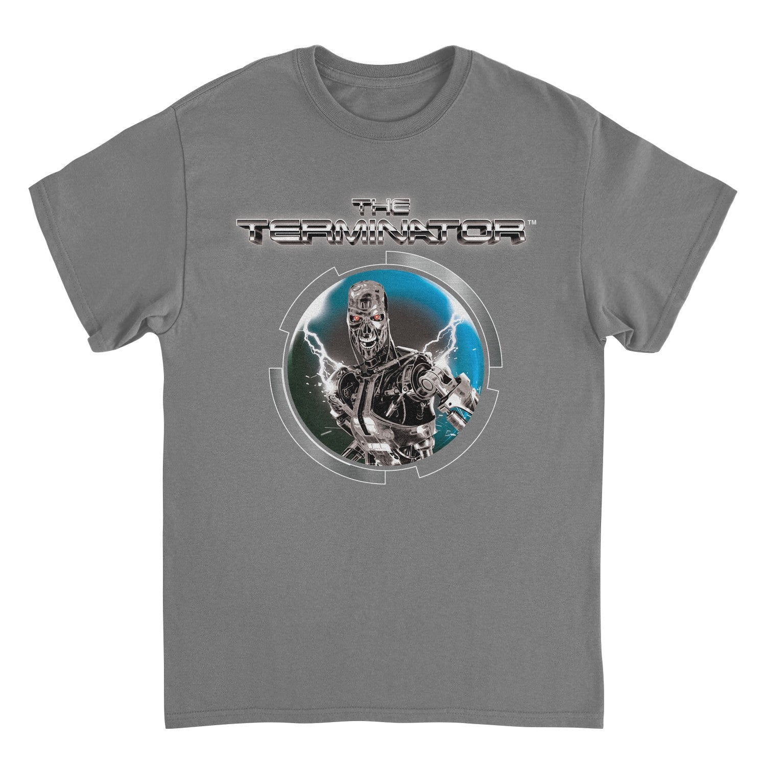 Terminator The Terminator Mens T Shirt Grey Officially Licensed