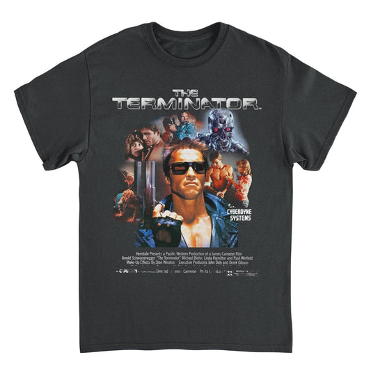 Terminator Cyberdyn Systems  Mens T Shirt Black Officially Licensed