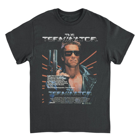 Terminator Realistic Terminator Mens T Shirt Black Officially Licensed