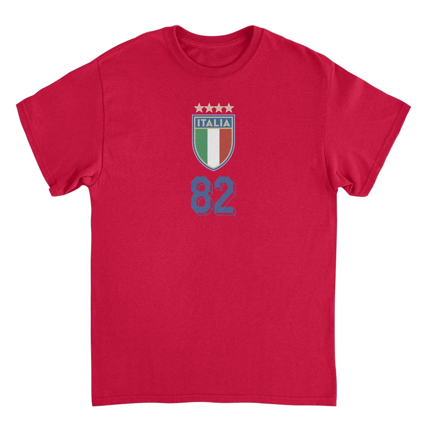 Toffs Retro Soccer Futbol Italia Logo Mens T Shirt Red Officially Licensed