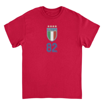 Toffs Retro Soccer Futbol Italia Logo Mens T Shirt Red Officially Licensed
