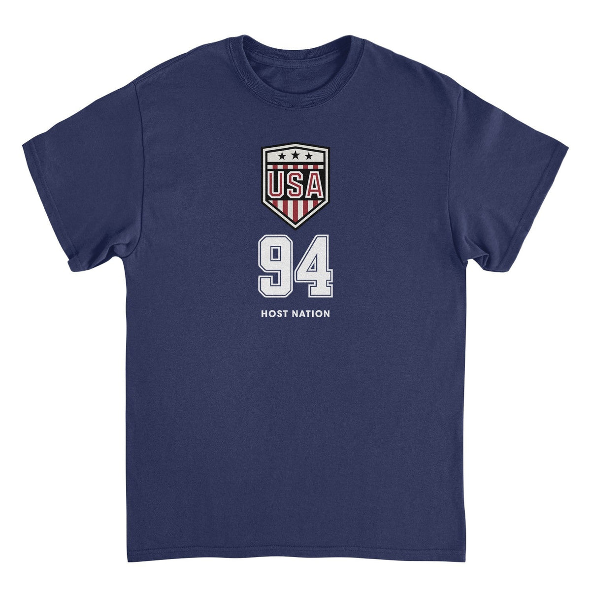 Toffs Retro Soccer Futbol USA Logo Mens T Shirt Navy Blue Officially Licensed