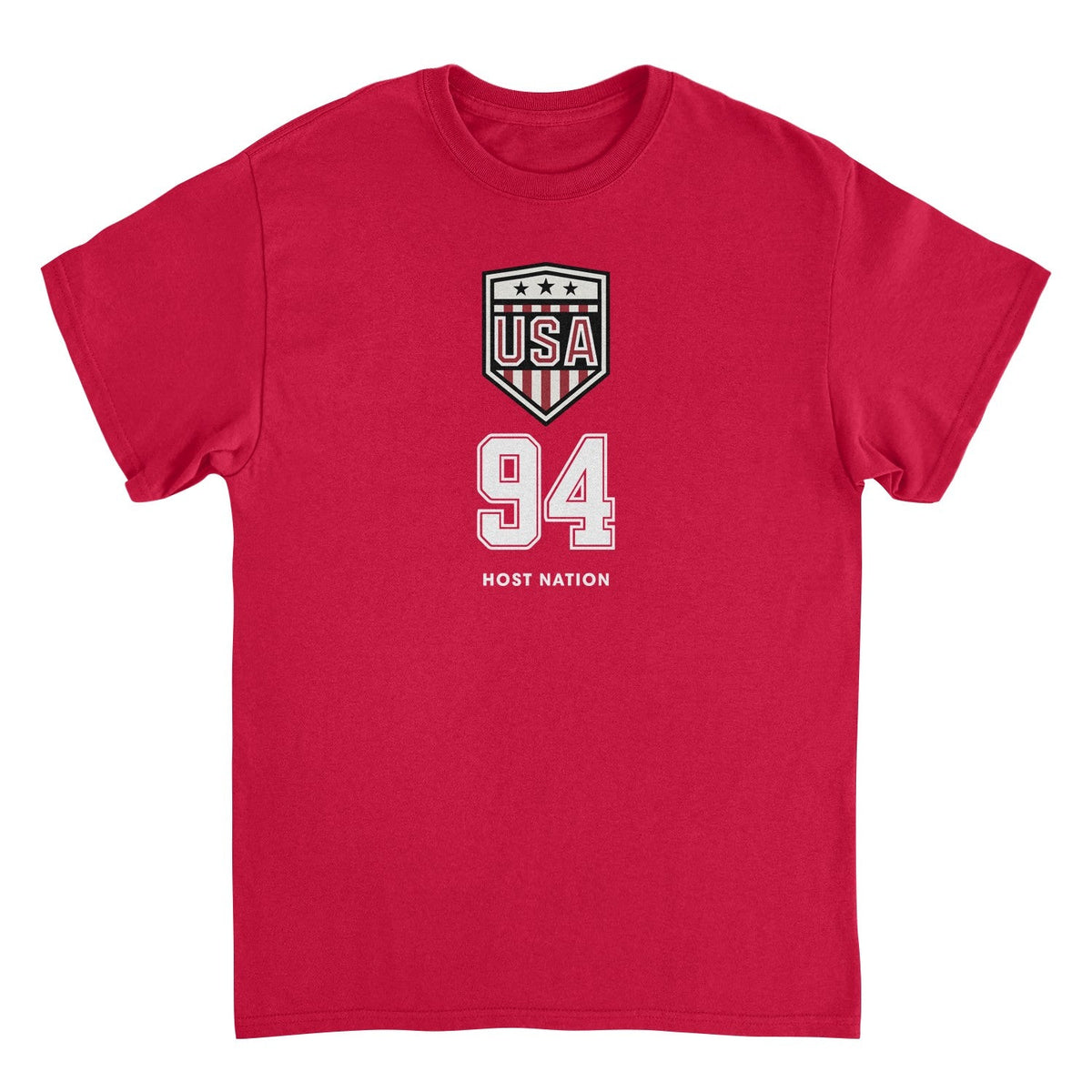Toffs Retro Soccer Futbol USA Logo Mens T Shirt Red Officially Licensed