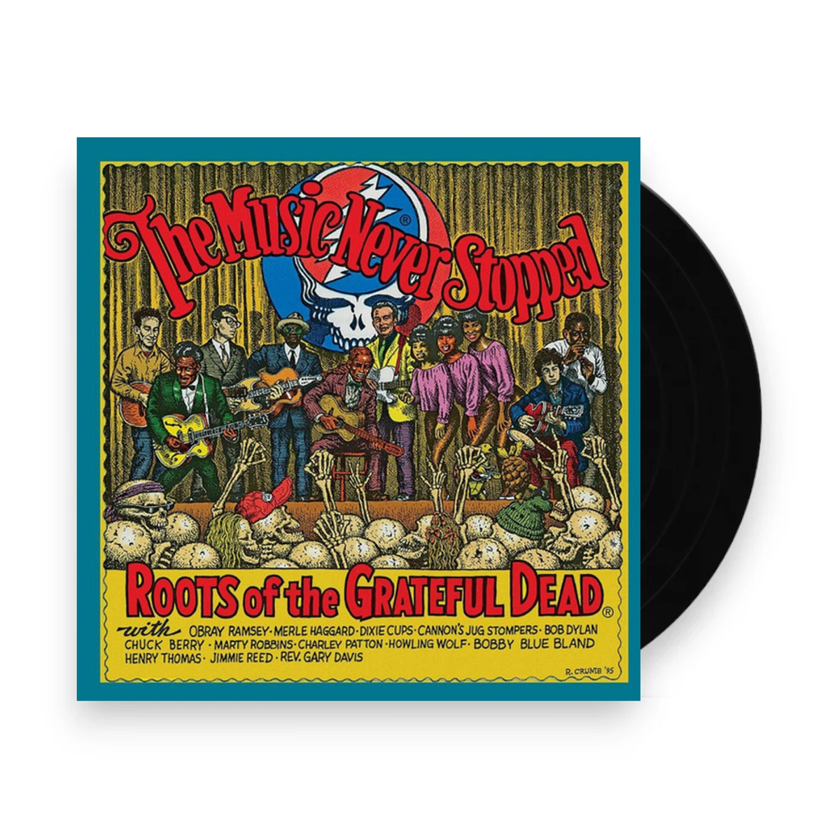 The Music Never Stopped: Roots Of The Grateful Dead (LP Vinyl) Vinyl Record