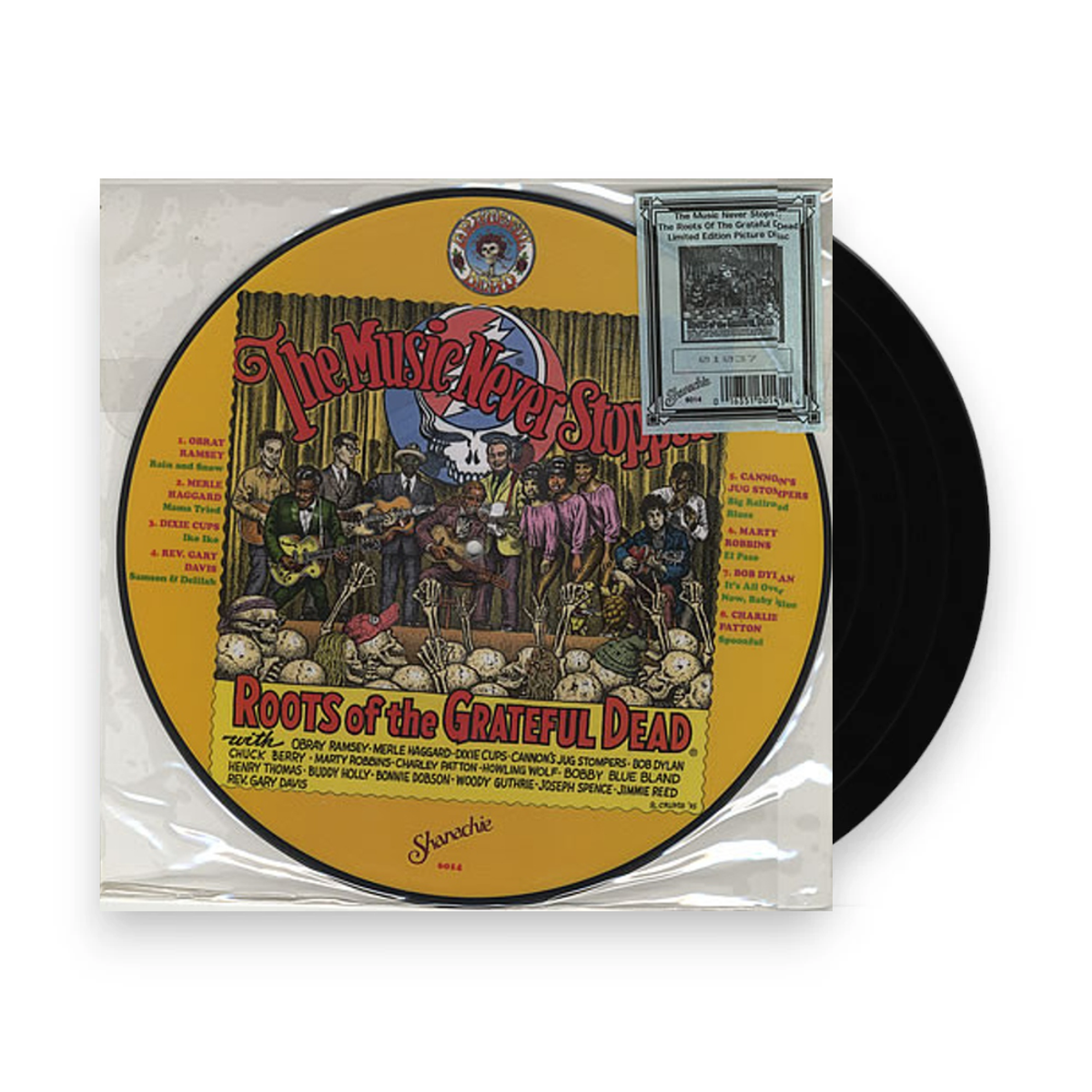 The Music Never Stopped: Roots Of The Grateful Dead (LP Vinyl) Vinyl Record