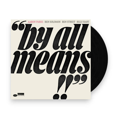 Aaron Parks – By All Means (LP Vinyl) Vinyl Record