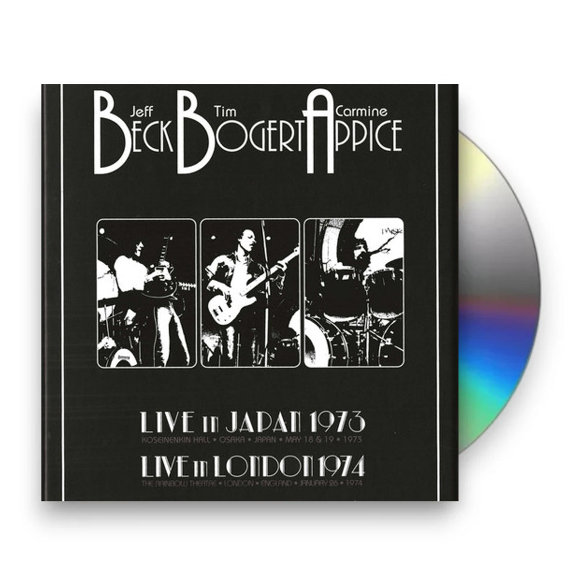 Beck Bogert & Appice – Live 1973 & 1974 (4-CD)