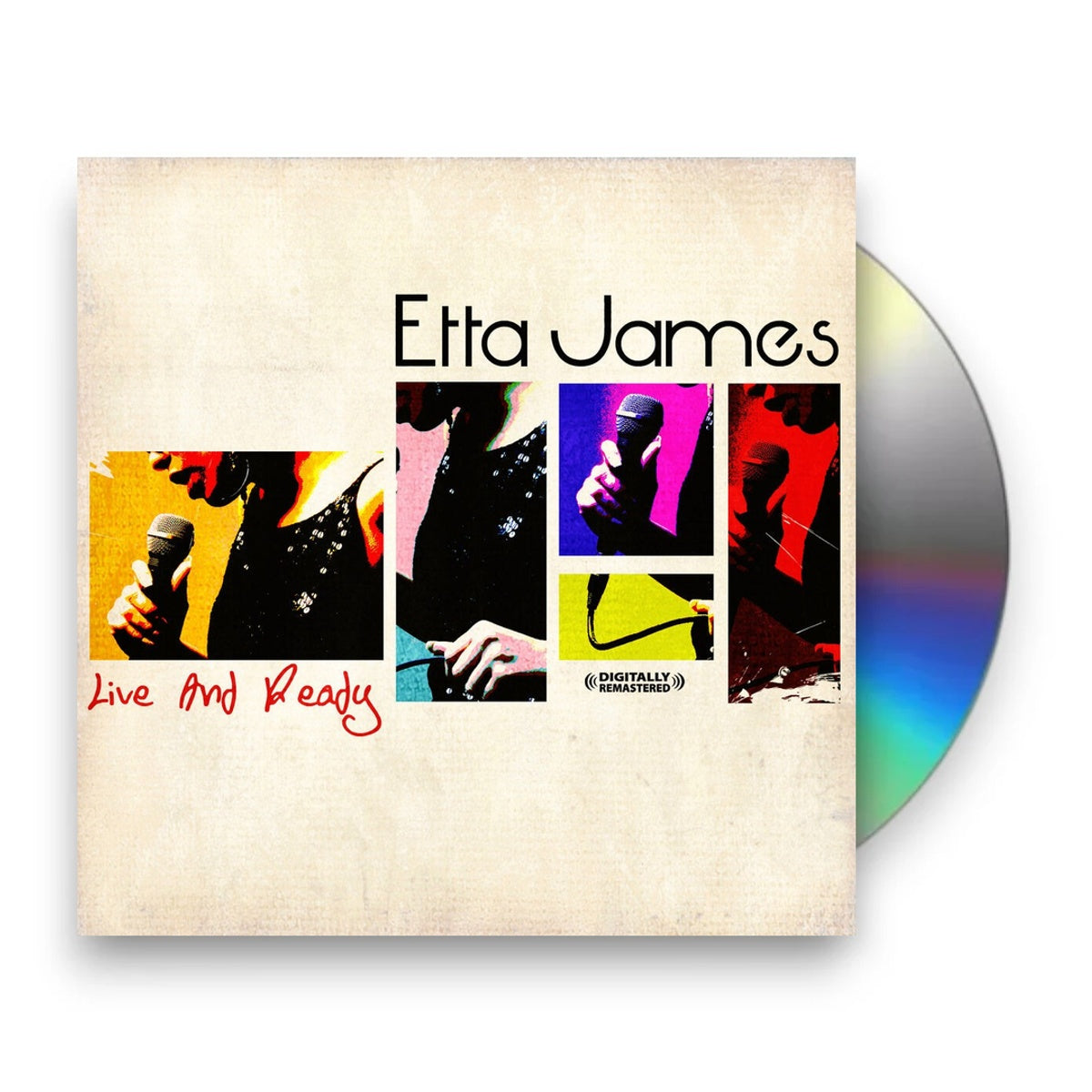 Etta James – Live & Ready Music CD