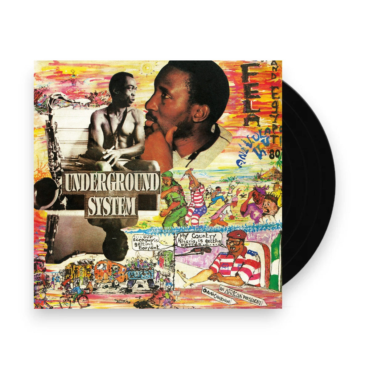 Fela Kuti – Underground System (LP Vinyl) Vinyl Record