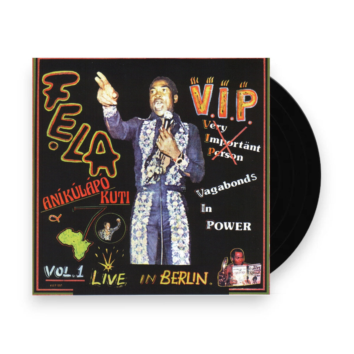 Fela Kuti – V.I.P. (LP Vinyl) Vinyl Record