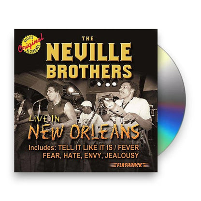 Neville Brothers – Live in New Orleans Music CD