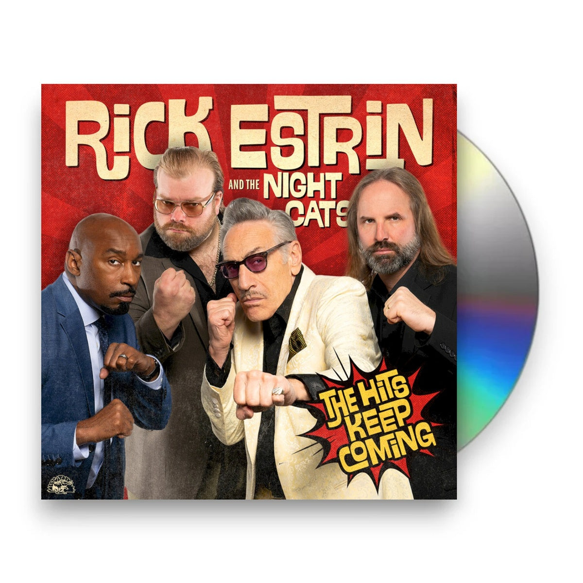 Rick Estrin  & The Nightcats – The Hits Keep Coming Music CD