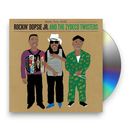 Rockin' Dopsie, Jr. & The Zydeco Twisters – More Fun With Rockin' Dopsie, Jr. & The Zydeco Twisters Music CD