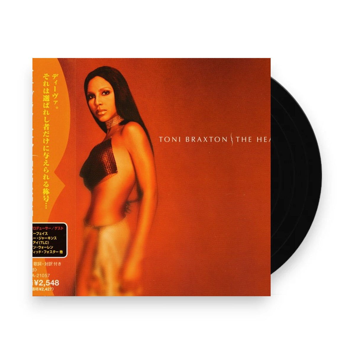 Toni Braxton – The Heat (2-LP Vinyl) Vinyl Record