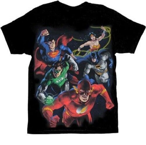 Painted DC Group T-shirt