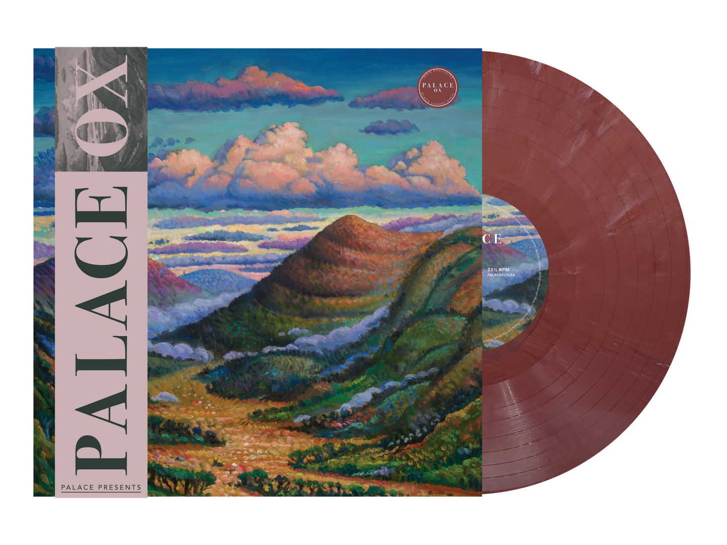 PRE-ORDER Palace - Ox (Indie Exclusive) [Black Cherry] [Vinyl] Vinyl Record