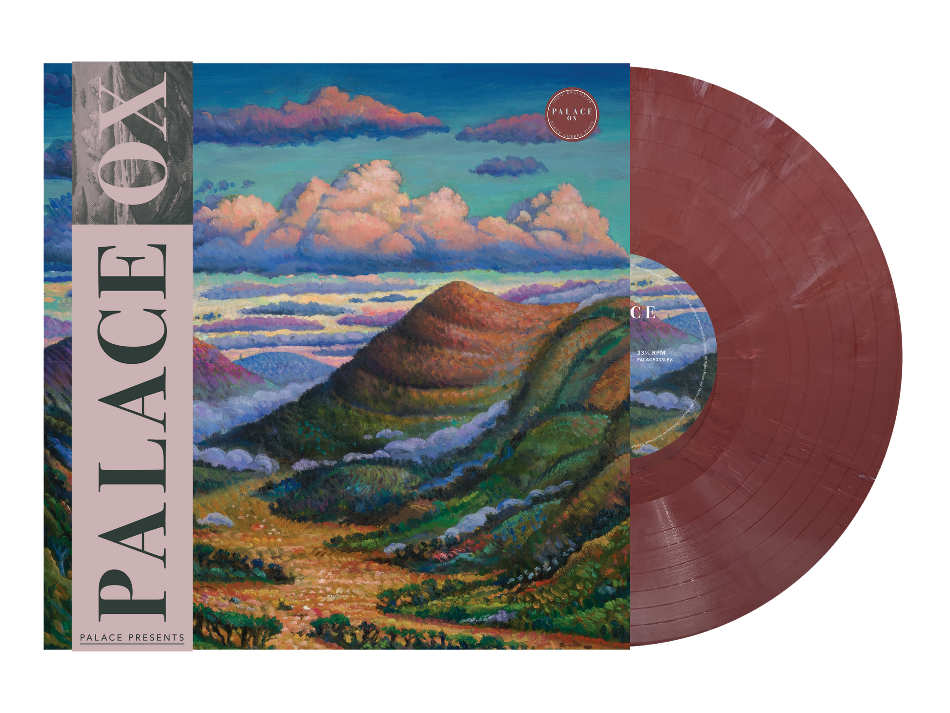 PRE-ORDER Palace - Ox (Indie Exclusive) [Black Cherry] [Vinyl] Vinyl Record