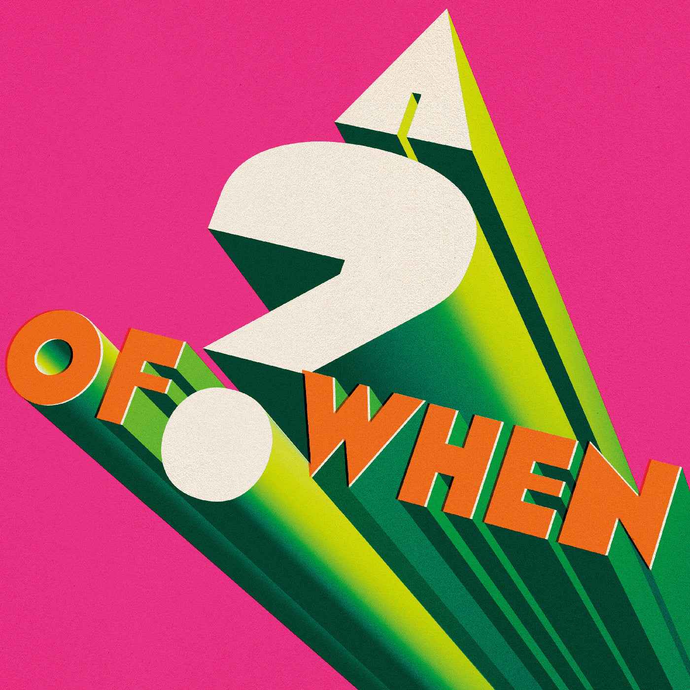 Panda Bear & Sonic Boom - A ? Of When (Indie Exclusive, Pink Bio Vinyl) [Vinyl] Vinyl Record
