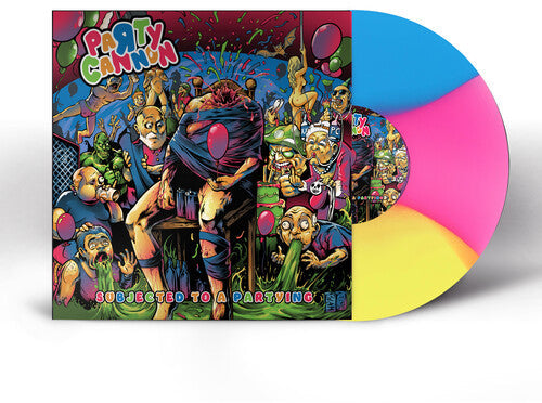 Party Cannon - Subjected To A Partying [Color Vinyl] [Vinyl] Vinyl Record