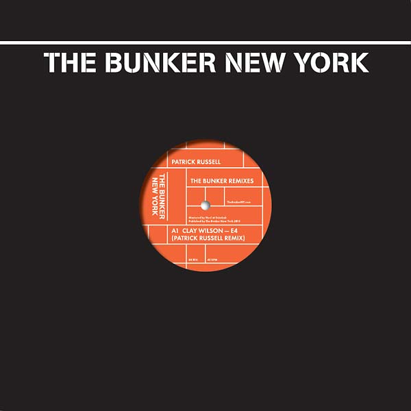 PATRICK RUSSELL - The Bunker Remixes Vinyl Record