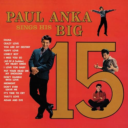 Paul Anka - Paul Anka Sings His Big 15 [Gold LP] Vinyl Record