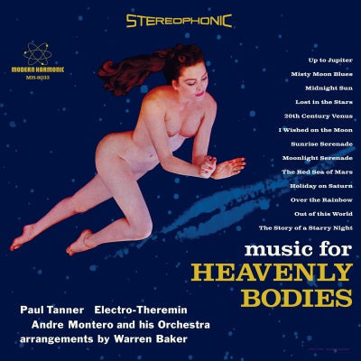 Paul Tanner - Music for Heavenly Bodies (BLUE VINYL) [Vinyl] Vinyl Record