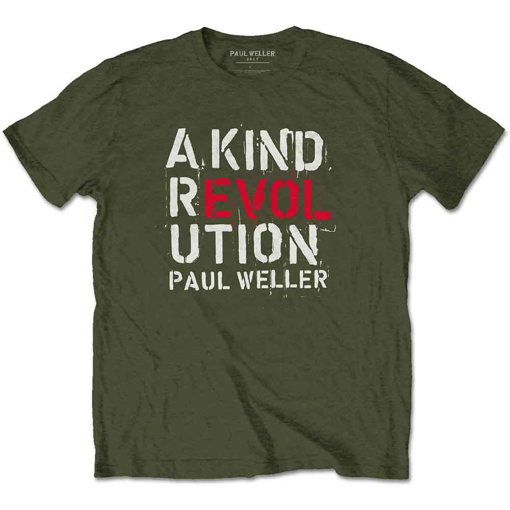 Paul Weller A Kind Revolution [T-Shirt] Officially Licensed
