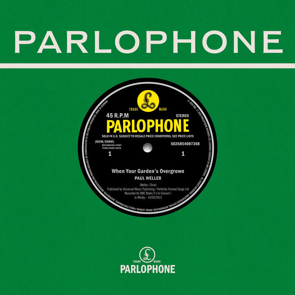 Paul Weller - When Your Garden’S Overgrown / Boy About Town (Weller At The Bbc Vol. 2) (7") [Rsd 4.18.26] [Vinyl] Vinyl Record