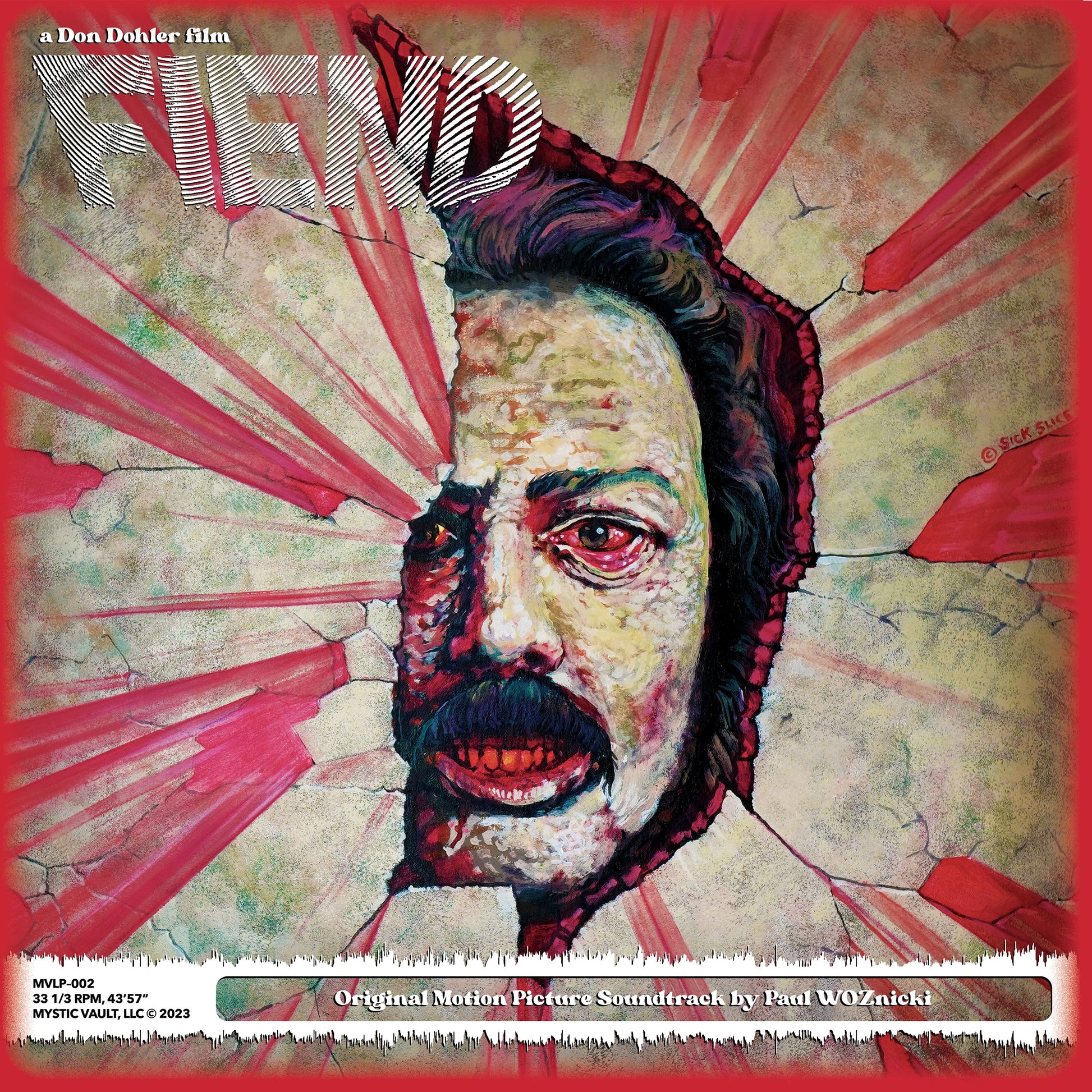 Fiend Motion Picture Soundtrack (1980) Vinyl Record