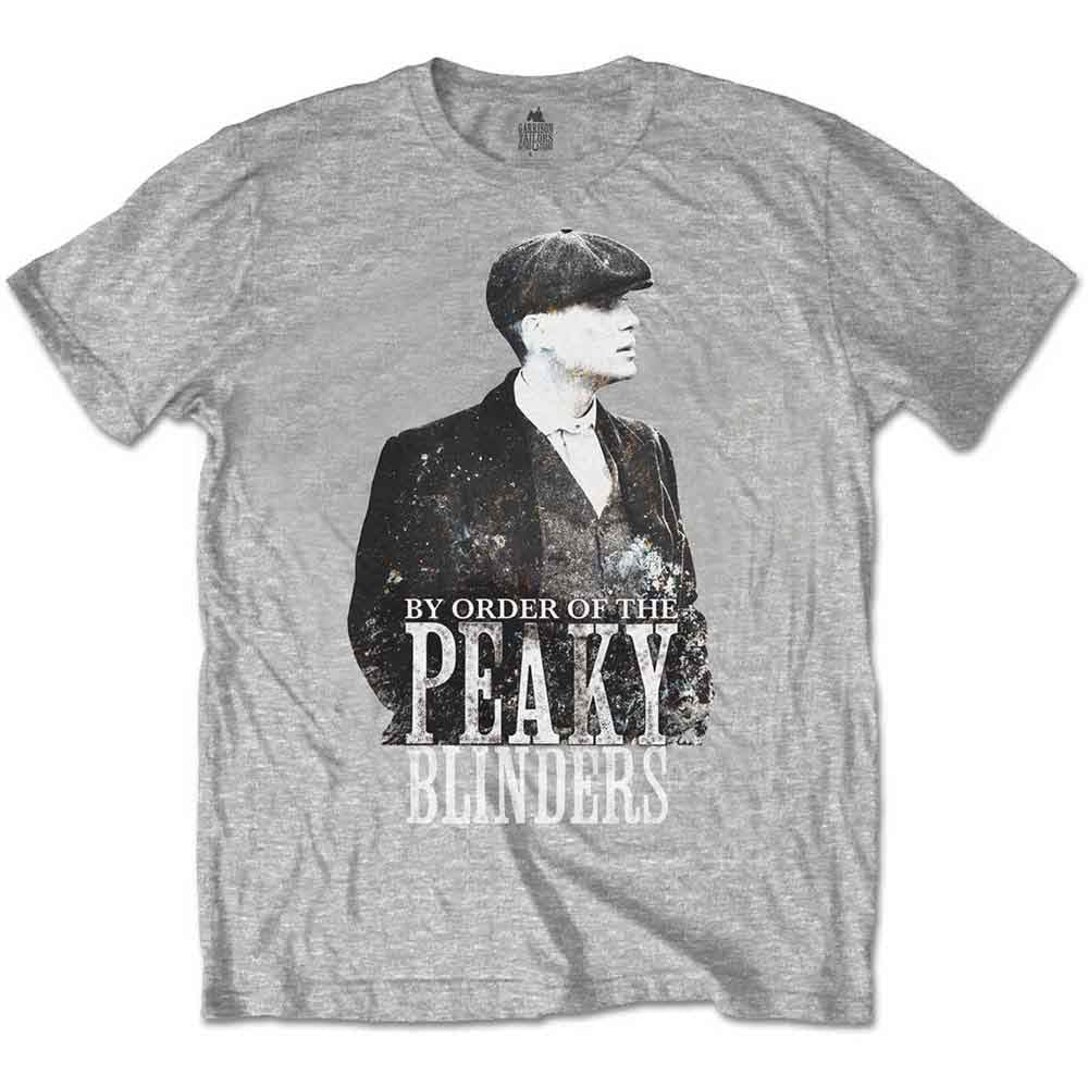 Peaky Blinders Grey Character Mens T Shirt Officially Licensed