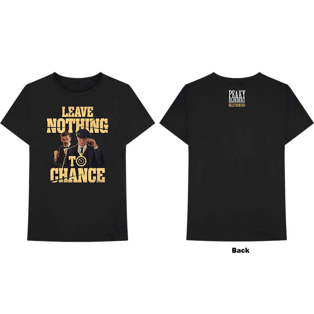 Peaky Blinders Leave Nothing To Chance [T-Shirt] Officially Licensed