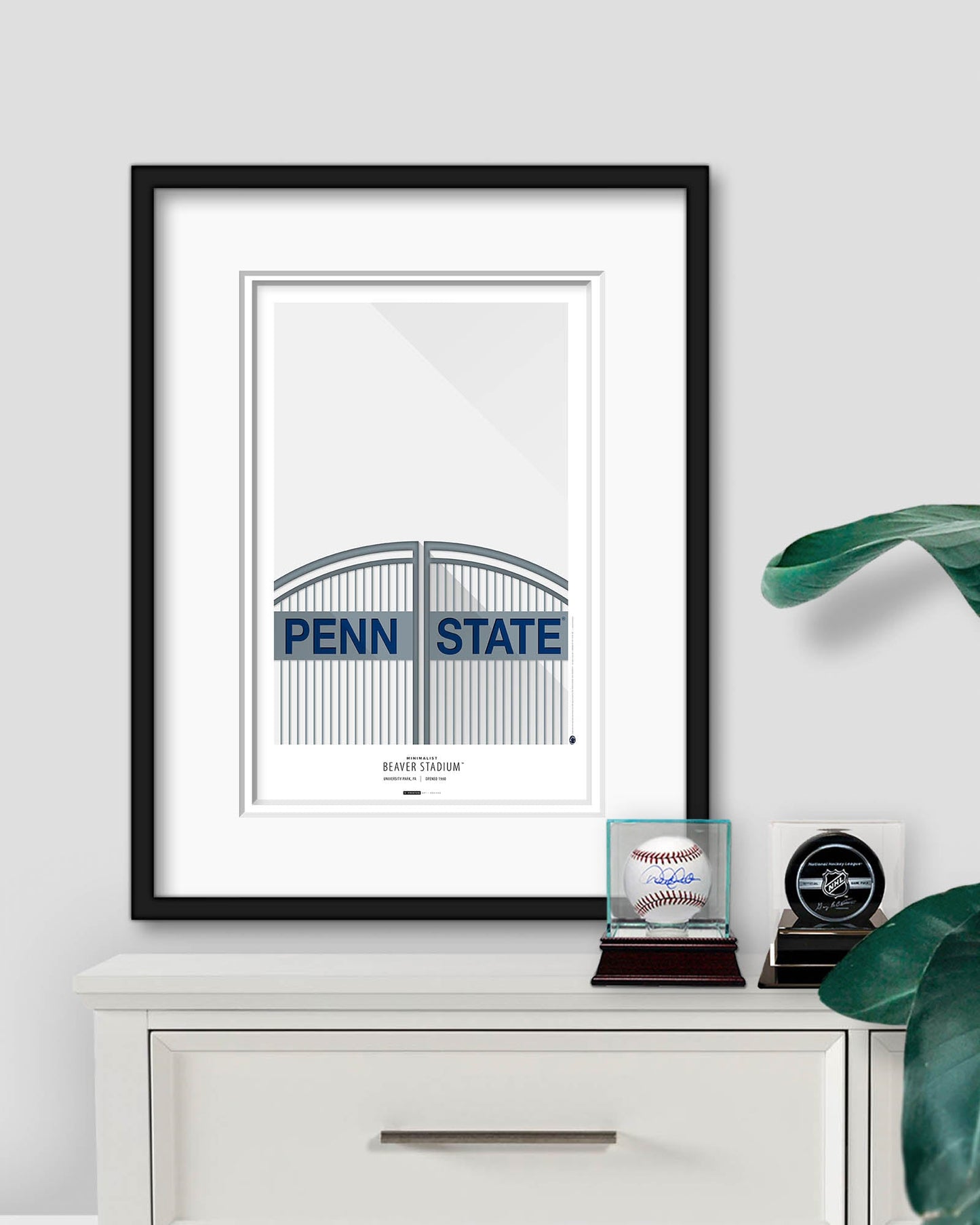Minimalist Beaver Stadium
