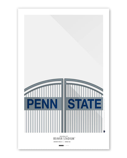 Minimalist Beaver Stadium