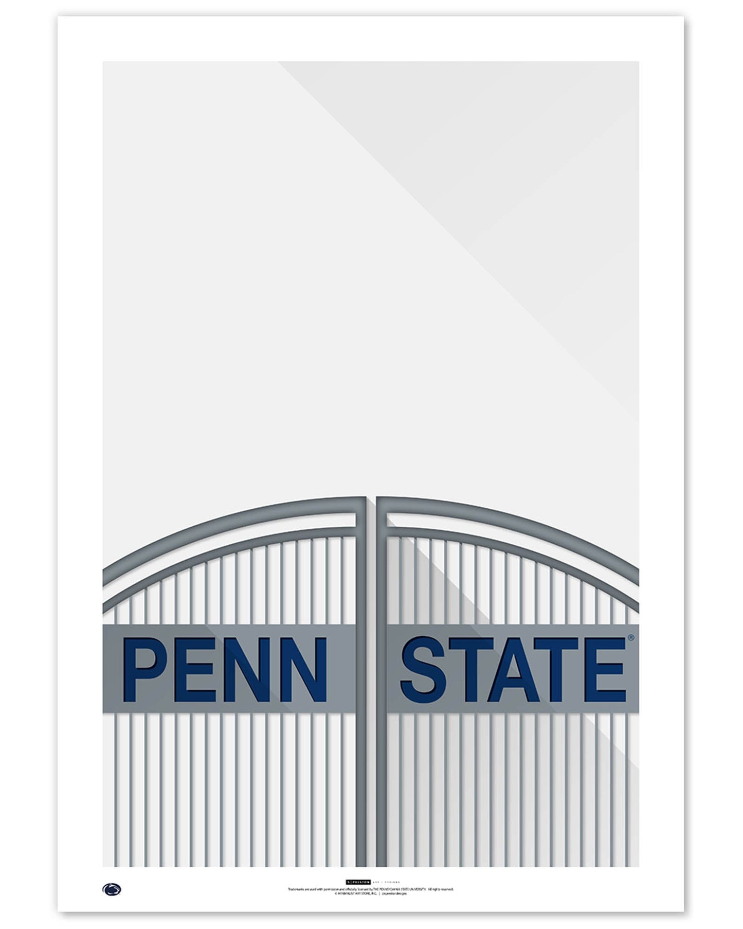 Minimalist Beaver Stadium