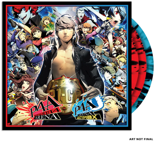 Persona 4 Arena & Persona 4 Arena Ultimax (3LP Splatter) Vinyl Record