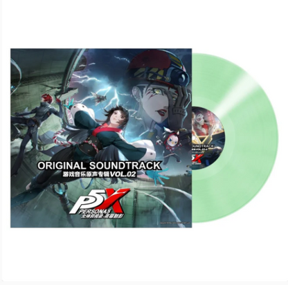 PRE-ORDER ATLUS & BlackWings - Persona 5: The Phantom X Vol. 2 (Original Soundtrack) (LP Mint Green) Vinyl Record