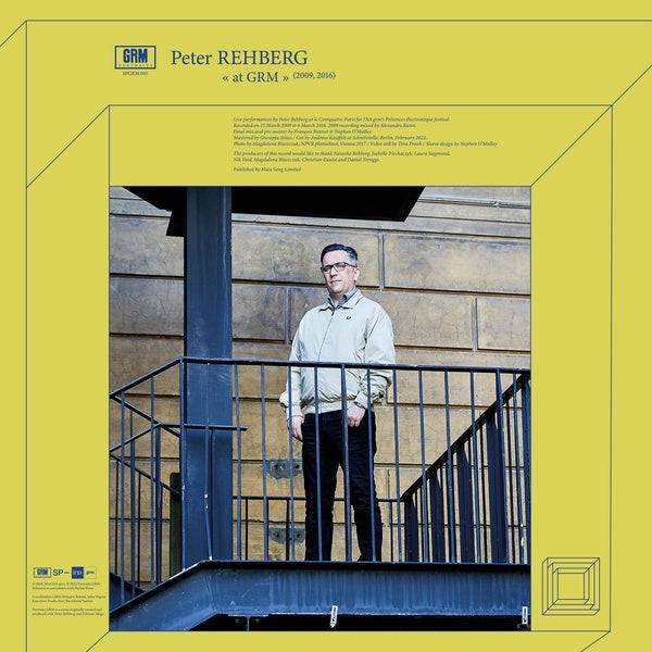 PETER REHBERG - Peter Rehberg at GRM [Vinyl] Vinyl Record