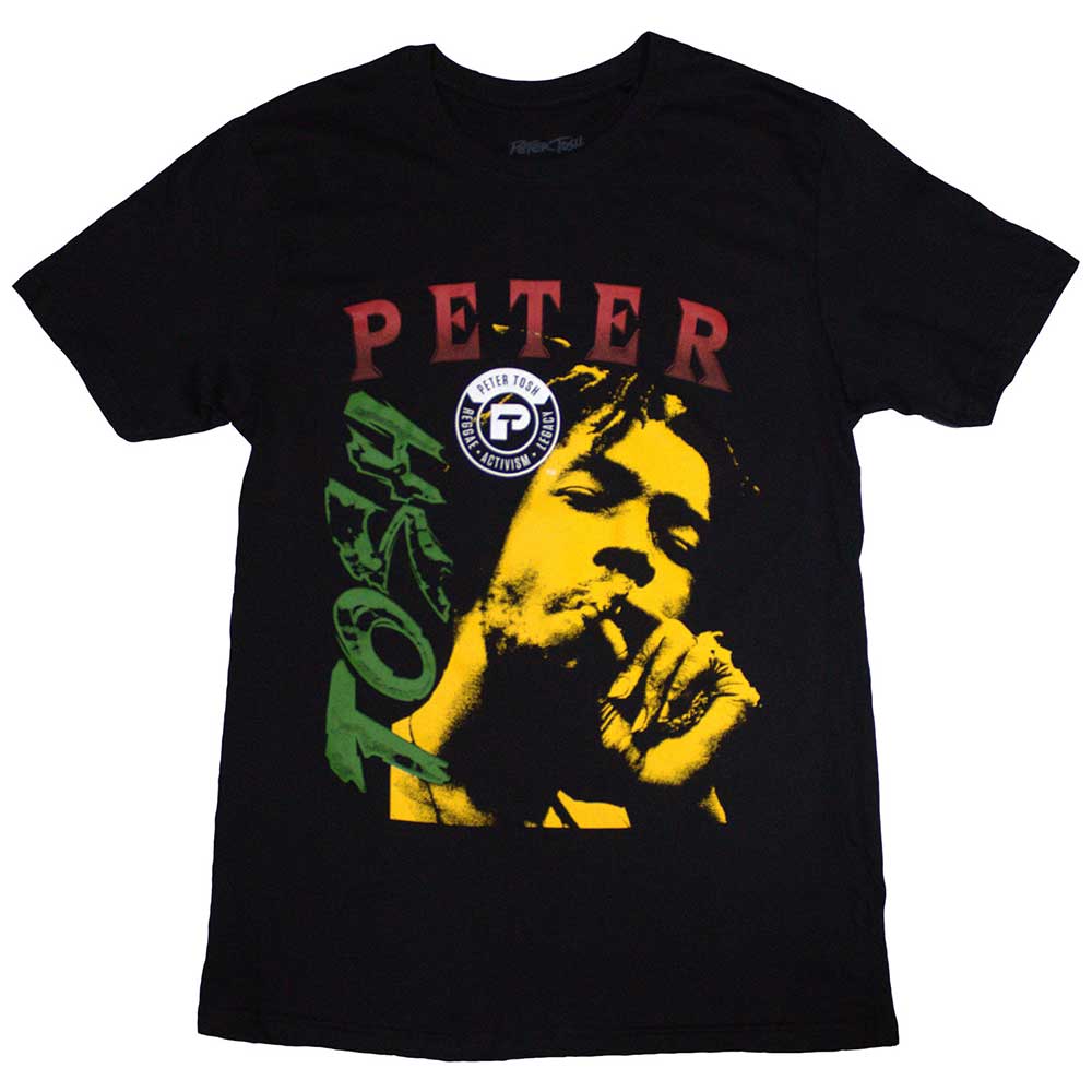 Peter Tosh Smokin' Mens T Shirt Officially Licensed