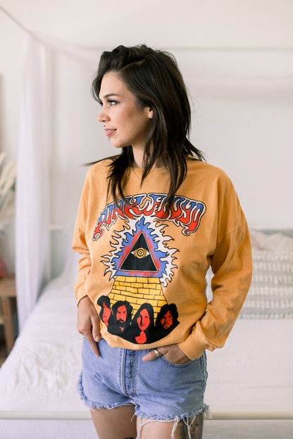 Pink Floyd Womens Long Sleeve Shirt