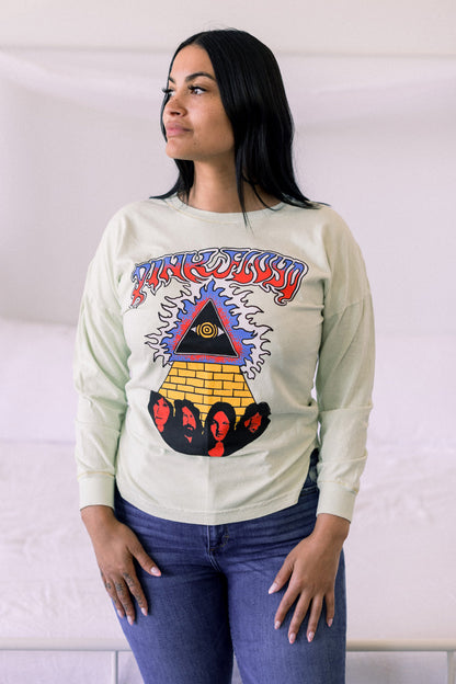 Pink Floyd Womens Long Sleeve Shirt