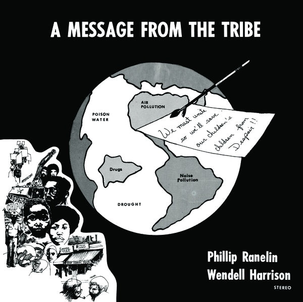 PHIL RANELIN & WENDELL HARRISON - Message From The Tribe (Orange Vinyl) Vinyl Record