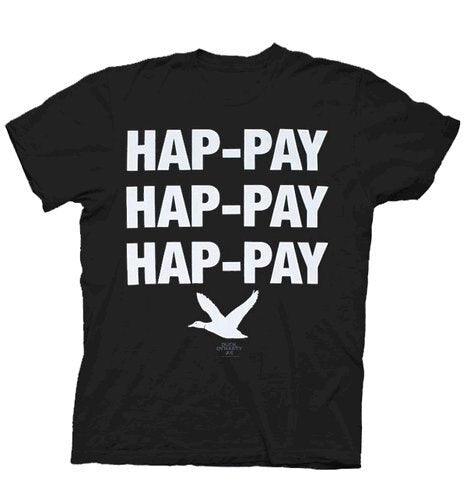 Phil Robertson Hap-pay Hap-pay Hap-pay Duck T-Shirt