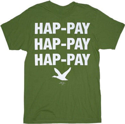 Phil Robertson Hap-pay Hap-pay Hap-pay Duck T-Shirt