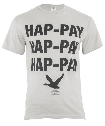 Phil Robertson Hap-pay Hap-pay Hap-pay Duck T-Shirt